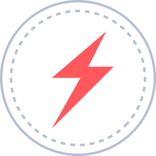 Power electric leaves electricity icon