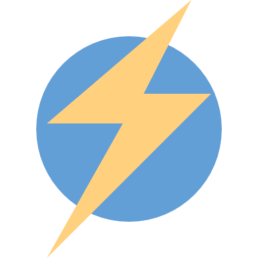 Bolt technology electricity electrical icon
