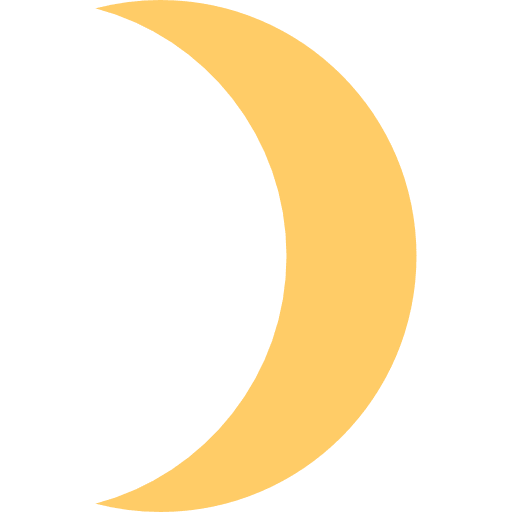 Moon moon phases astronomy weather icon