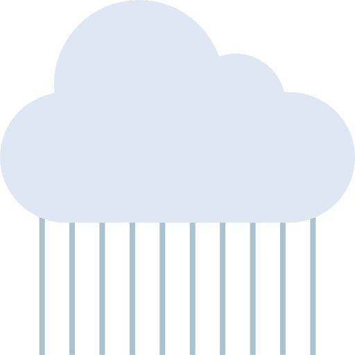 Rain sky storm rain icon