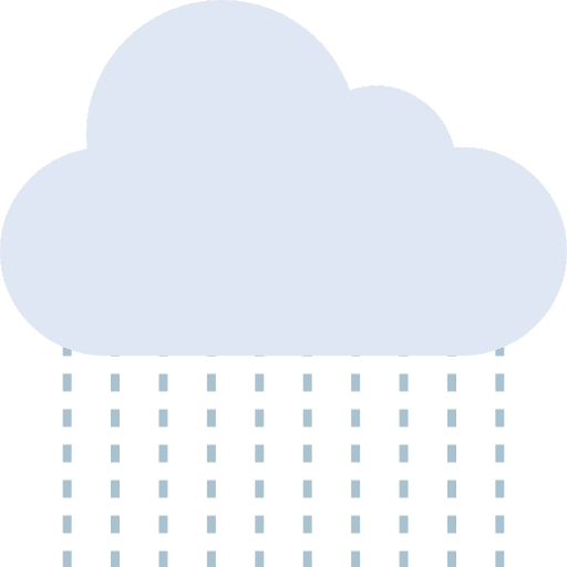 Rain sky storm weather icon