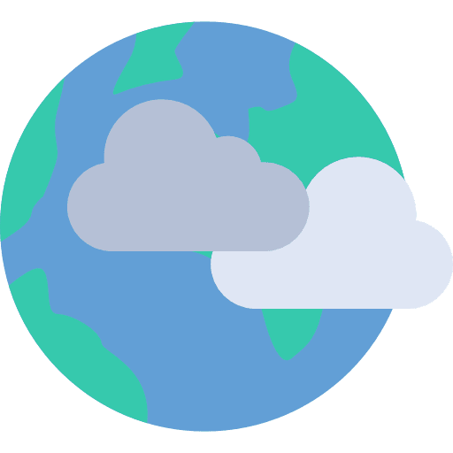 Earth worldwide planet earth geography icon