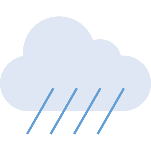 Rain meteorology storm sky icon