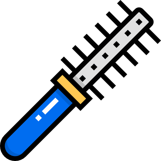 Comb comb tools and utensils accesory icon