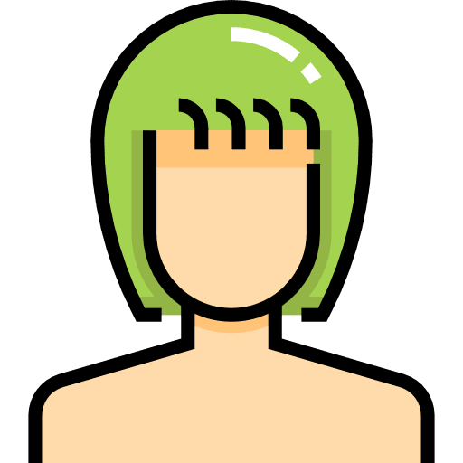 Hair cut beauty avatar hairstyle icon