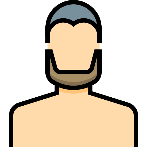 Hair cut beauty salon hairstyle avatar icon