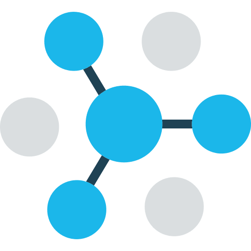 Share networking interface social media icon