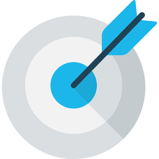 Target arrow targeting weapons icon