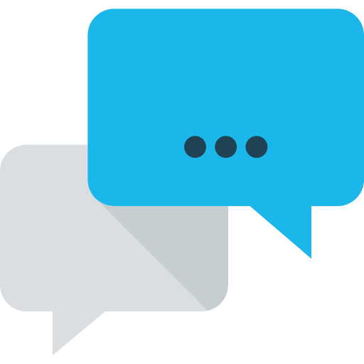 Chat multimedia chat speech bubble icon