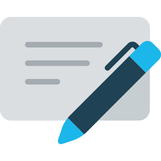 Check bank check business icon