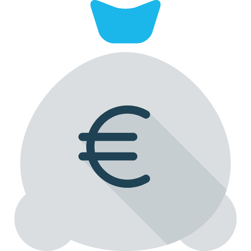 Money bag currency money bag money icon