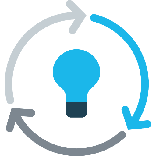 Idea illumination business and finance idea icon