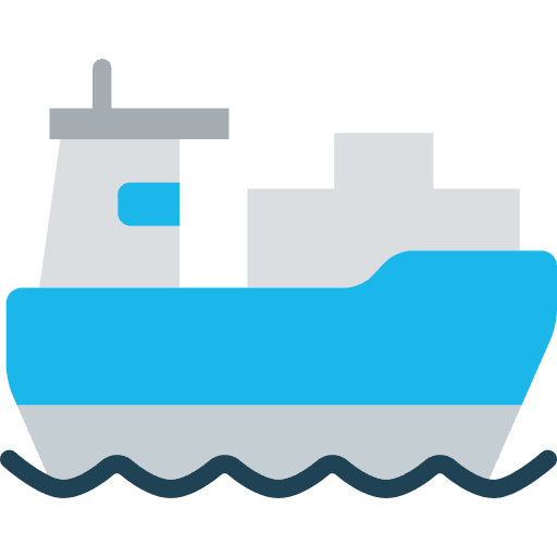 Ship yacht ship business and finance icon