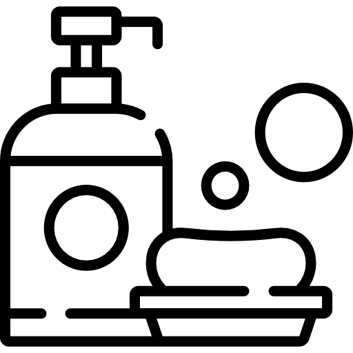 Soap healthcare and medical liquid soap soap dispenser icon