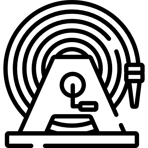 Garden hose garden hose watering tools and utensils icon