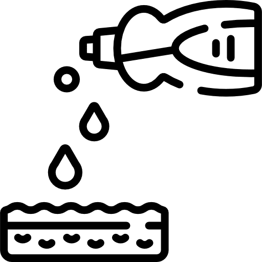 Sponge wiping soap sponge icon