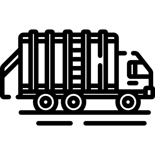 Garbage truck recycling truck garbage automobile icon