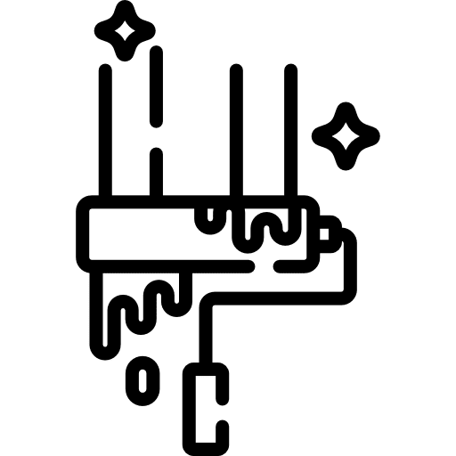 Paint painting painter roller painting roller icon