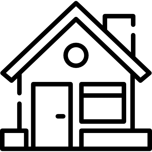 House buildings construction house icon