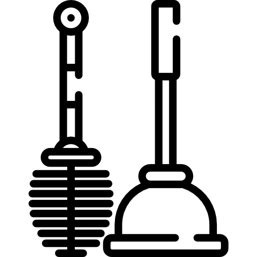 Toilet brush miscellaneous tools and utensils toilet brush icon