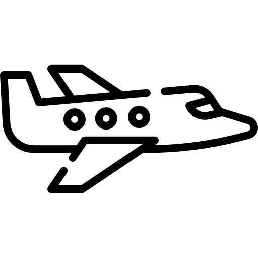 Airplane aeroplane flight plane icon