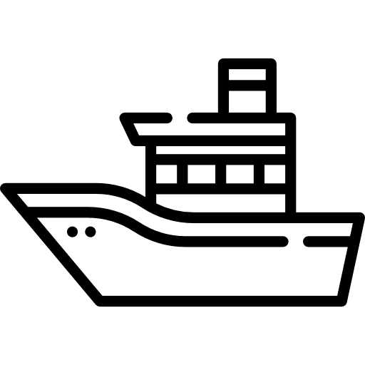 Boat ships travel transport icon