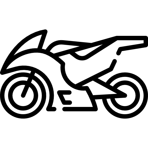 Motorcycle transport motorcycle transportation icon