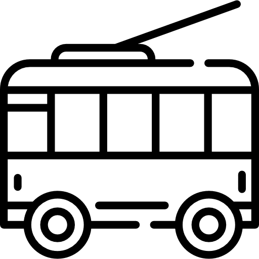Trolley transport trolley travel icon