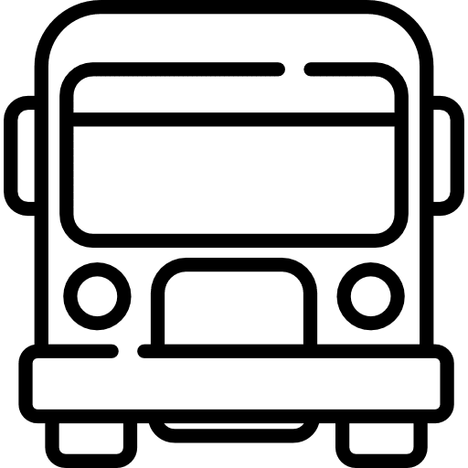 Bus transport bus transportation icon