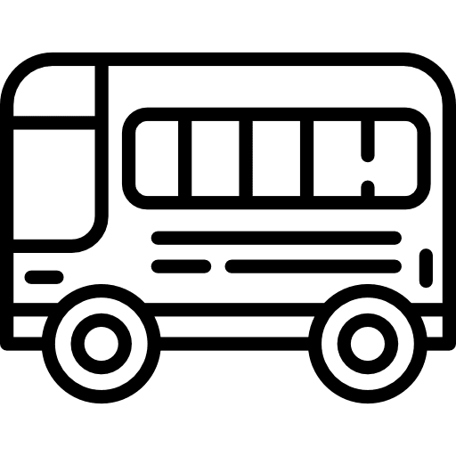 Bus vehicle bus public transport icon