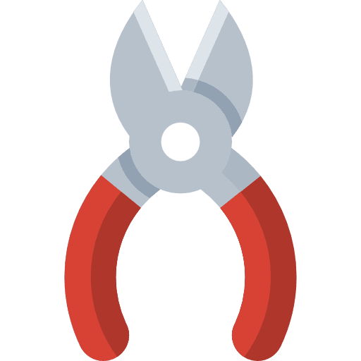 Pliers home repair plier improvement icon