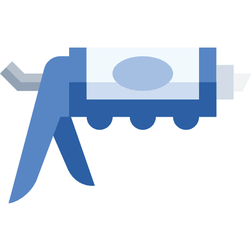 Caulk gun glue silicone caulk icon