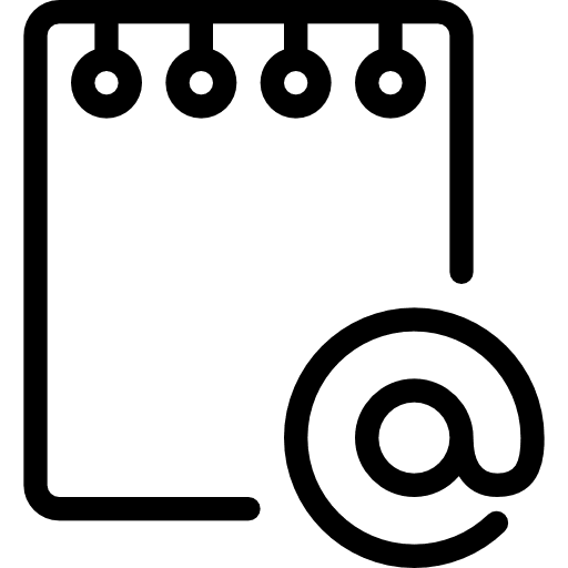 Notes notebook writing miscellaneous icon