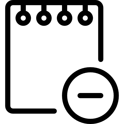 Notes writing tool writing miscellaneous icon