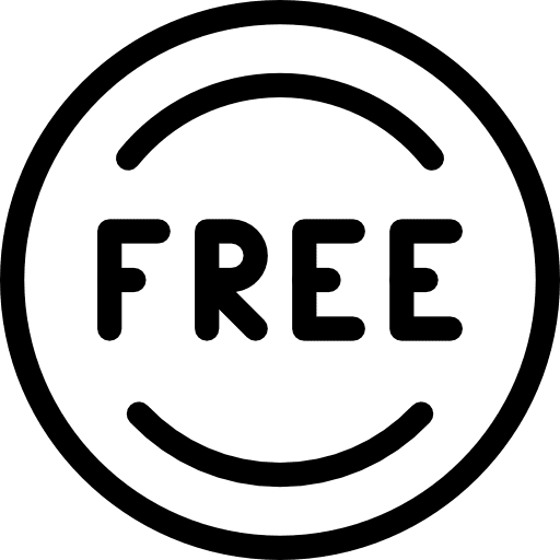 Free commerce signs sign icon