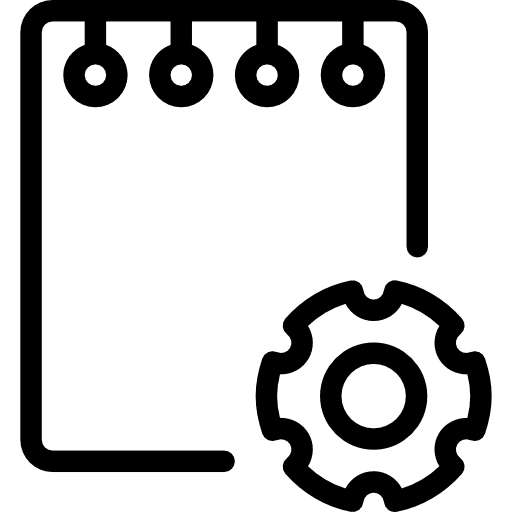 Notes tools and utensils notes interface icon