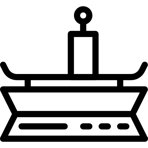 Balance laws commerce and shopping justice icon