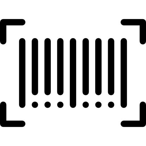 Barcode products barcode commerce and shopping icon