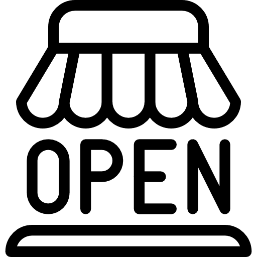 Open signaling business signal icon