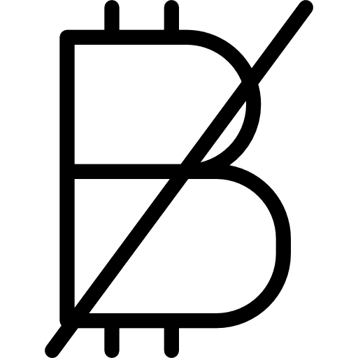 Bitcoin coin commerce and shopping bitcoin icon