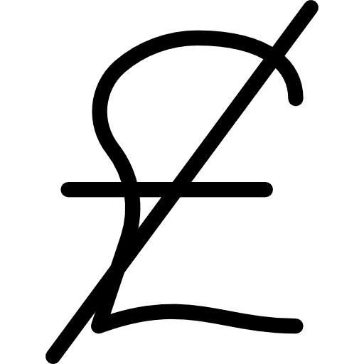 Pound sterling investment business business and finance icon