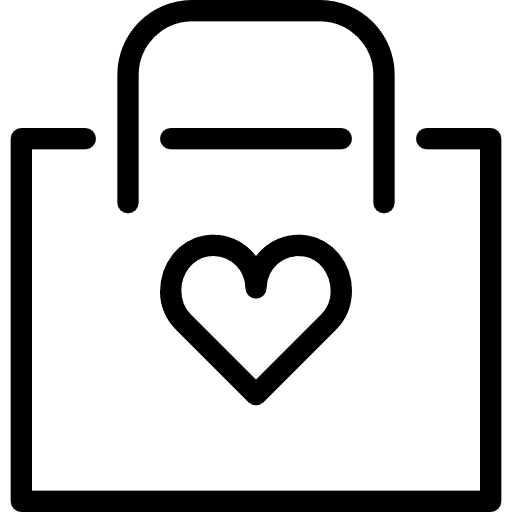 Shopping bag shopping commerce supermarket icon