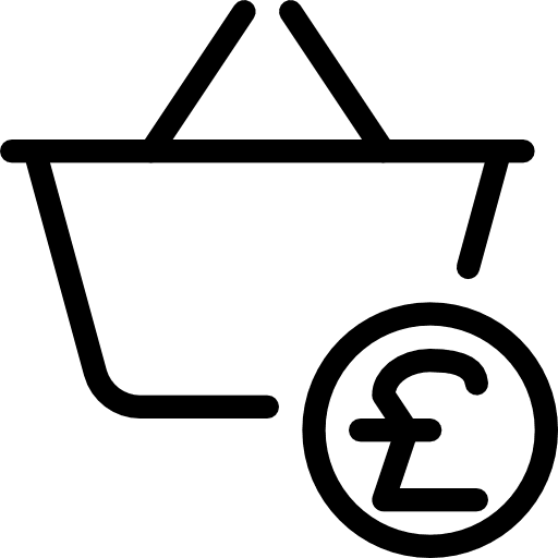 Shopping basket shopping store online store online shop icon