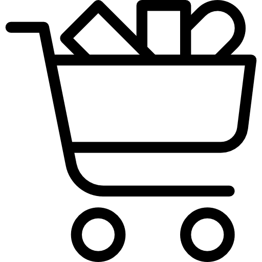 Shopping cart shopping store shopping cart supermarket icon