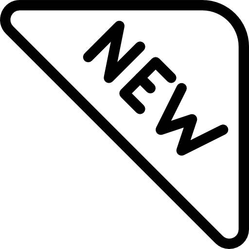 New poster sign new icon