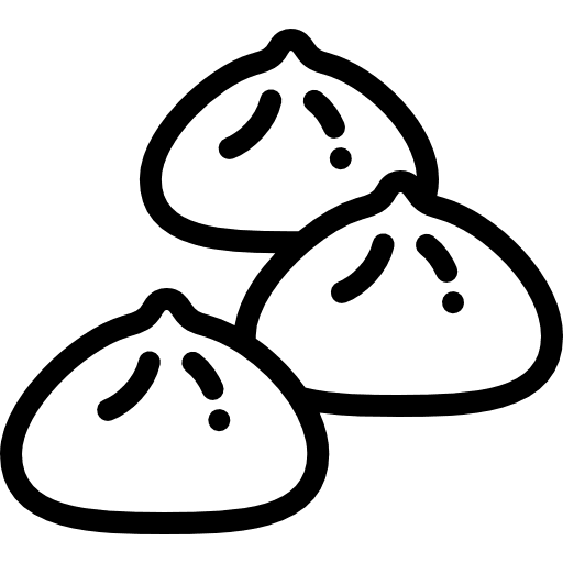 Dimsum meat japanese food food and restaurant icon