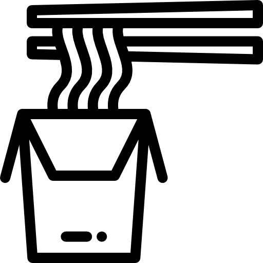 Noodles noodles oriental asian icon