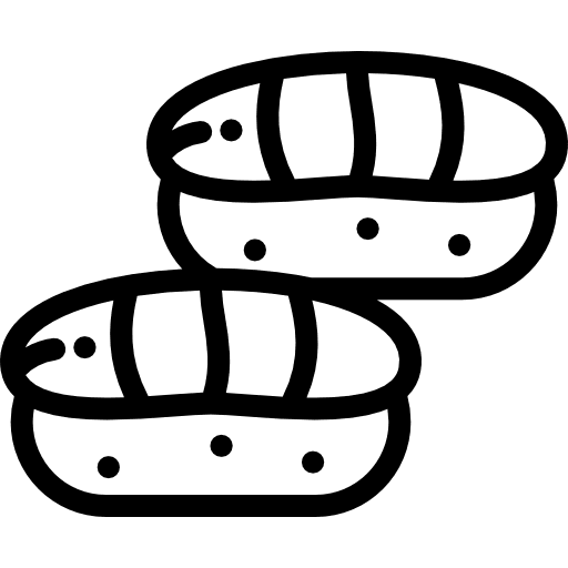 Sushi maki japanese food food and restaurant icon