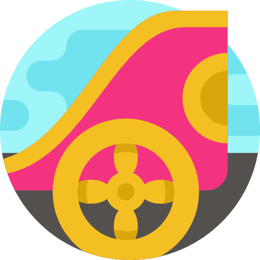 Chariot transportation transport chariot icon