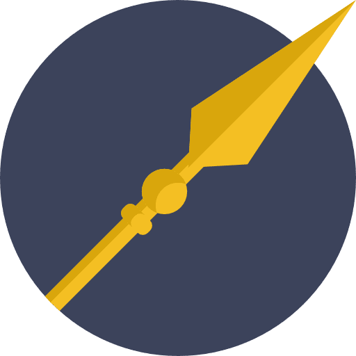 Spear medieval miscellaneous weapon icon